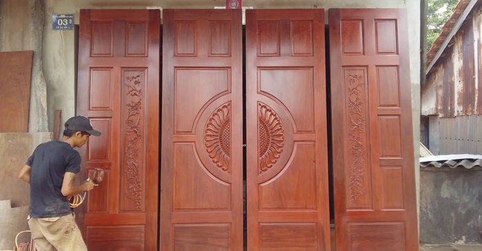 Dịch vụ sơn pu gỗ tại nhà Hà Nội