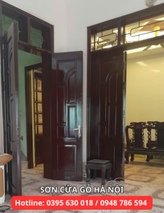 Sơn cửa gỗ