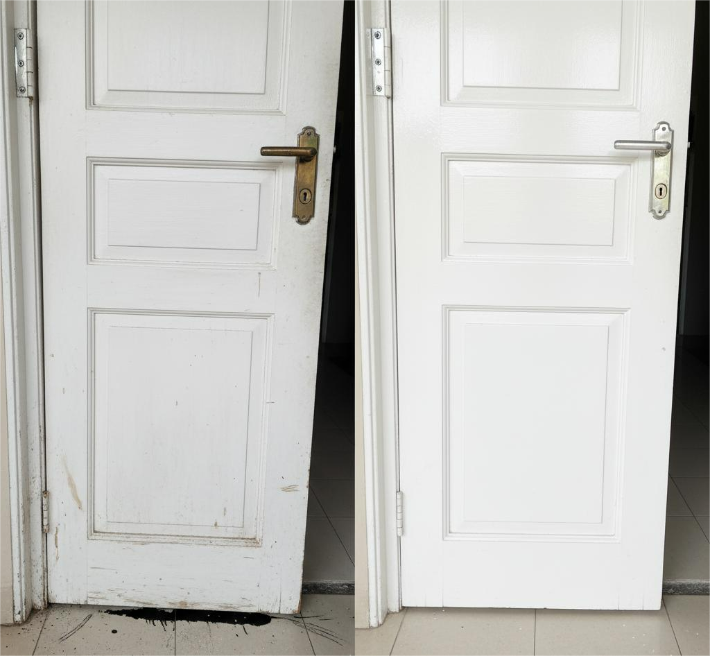 Phục hồi cửa gỗ